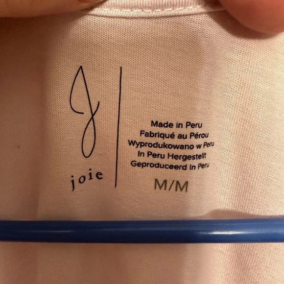 Joie women’s scoop neck burnout tee. Size medium - Picture 3 of 3